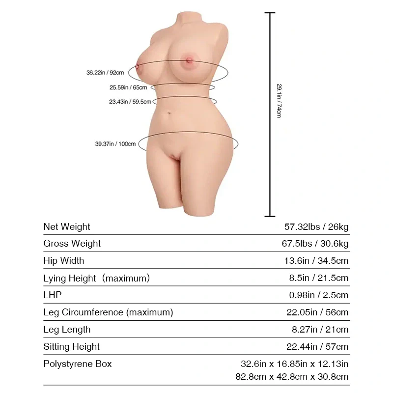 Tantaly Badd Angel: 57.3LB Busty Blonde Celebrity Sex Doll - Image 8