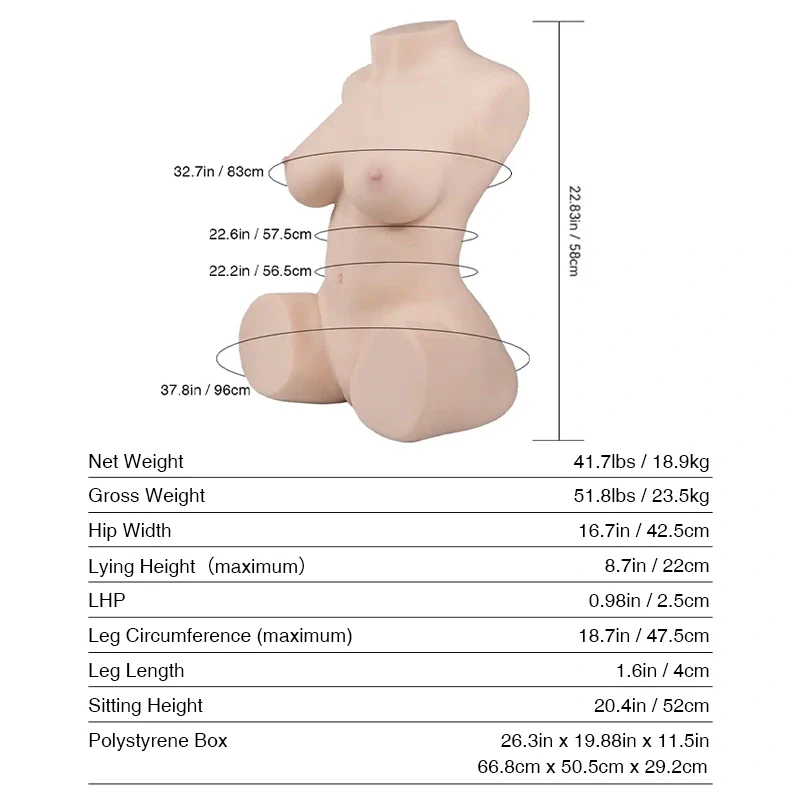 Tantaly Candice 2.0: 43LB Realistic Sex Doll, Real Body Pussy - Image 11