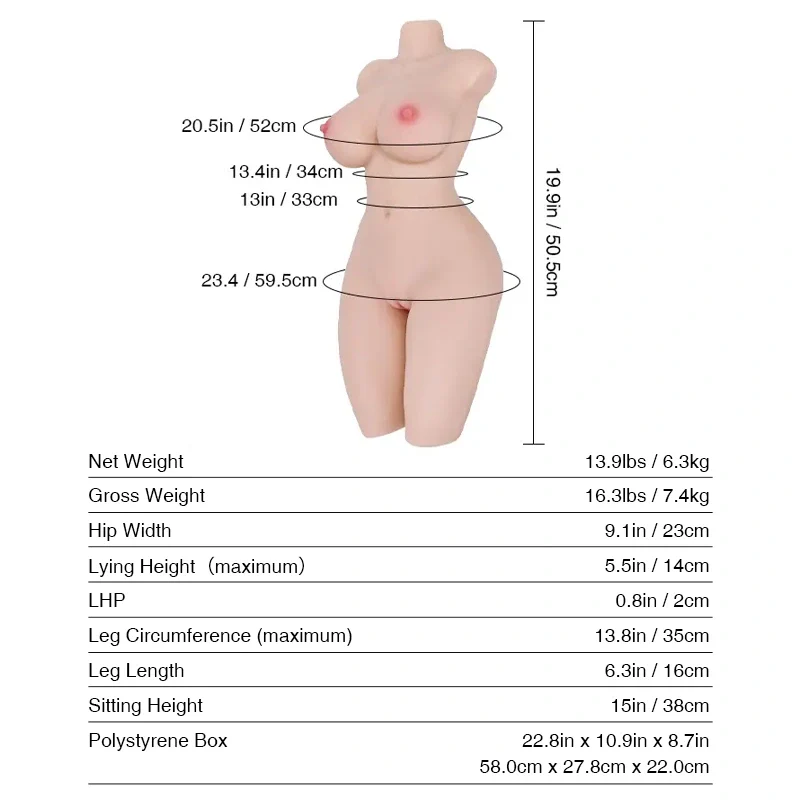 Tantaly Miki: 13LB Small Asian Sex Doll Male Masturbation Toy - Image 8