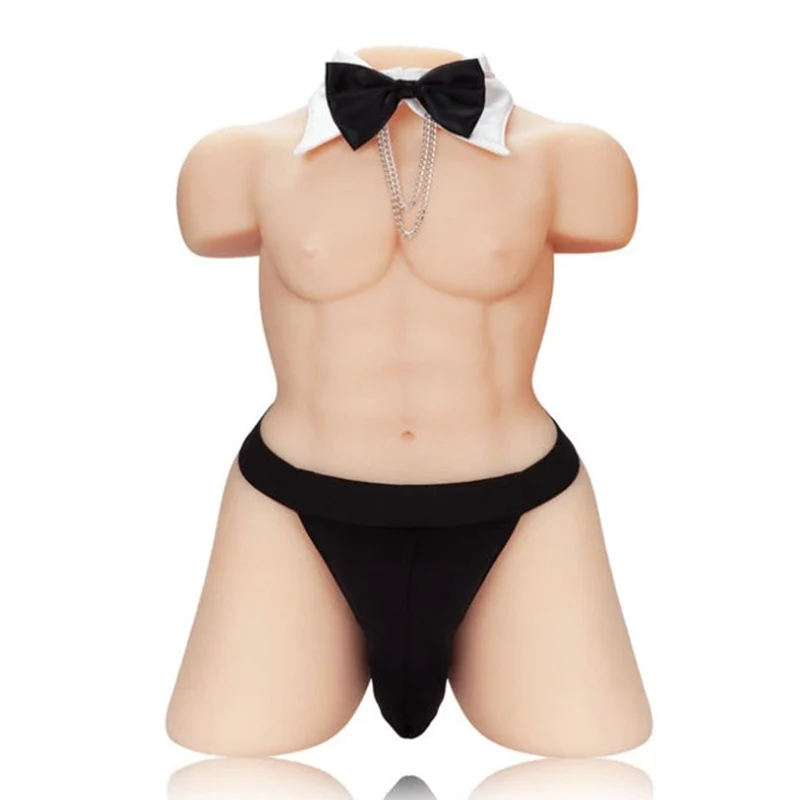 Channing: 33.07LB Big Dick Male Torso Sex Doll Threesome