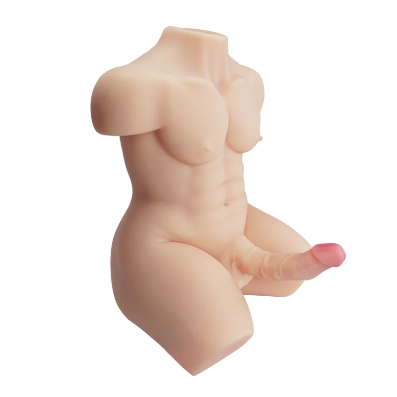 Channing: 33.07LB Big Dick Male Torso Sex Doll Threesome - Image 14