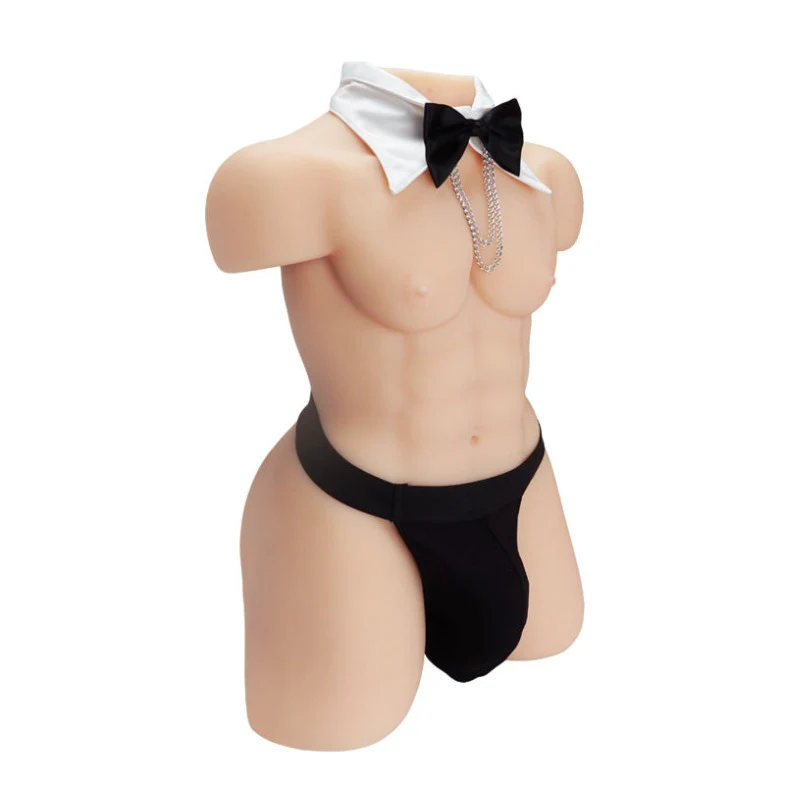 Channing: 33.07LB Big Dick Male Torso Sex Doll Threesome - Image 2