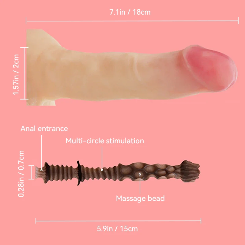 Channing: 33.07LB Big Dick Male Torso Sex Doll Threesome - Image 5