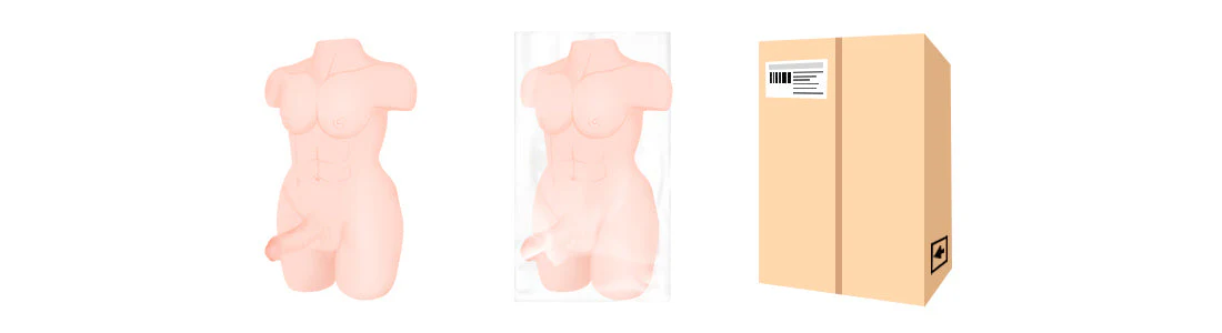 Channing: 33.07LB Big Dick Male Torso Sex Doll Threesome - Image 7